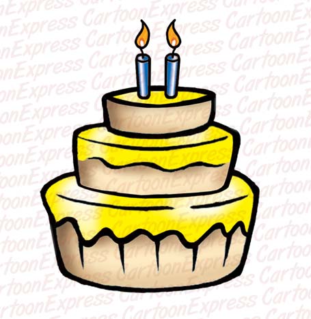 Funny Birthday Cake on Birthday Cake Candles